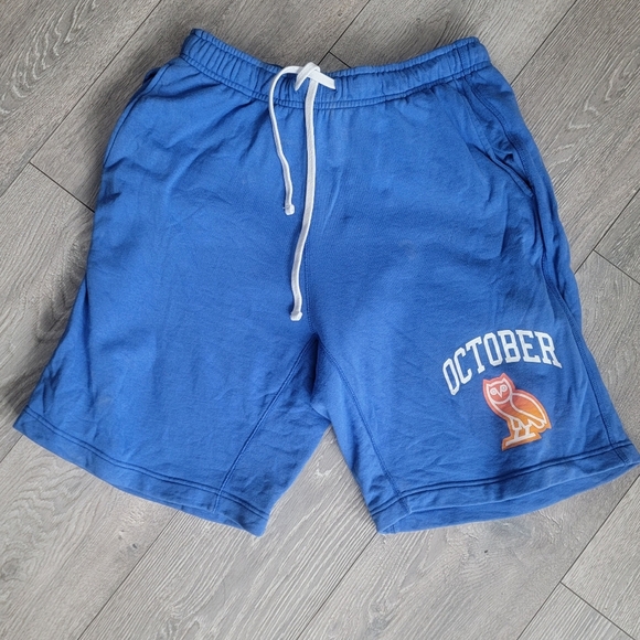 October's Very Own Blue Men's Shorts - Picture 1 of 5